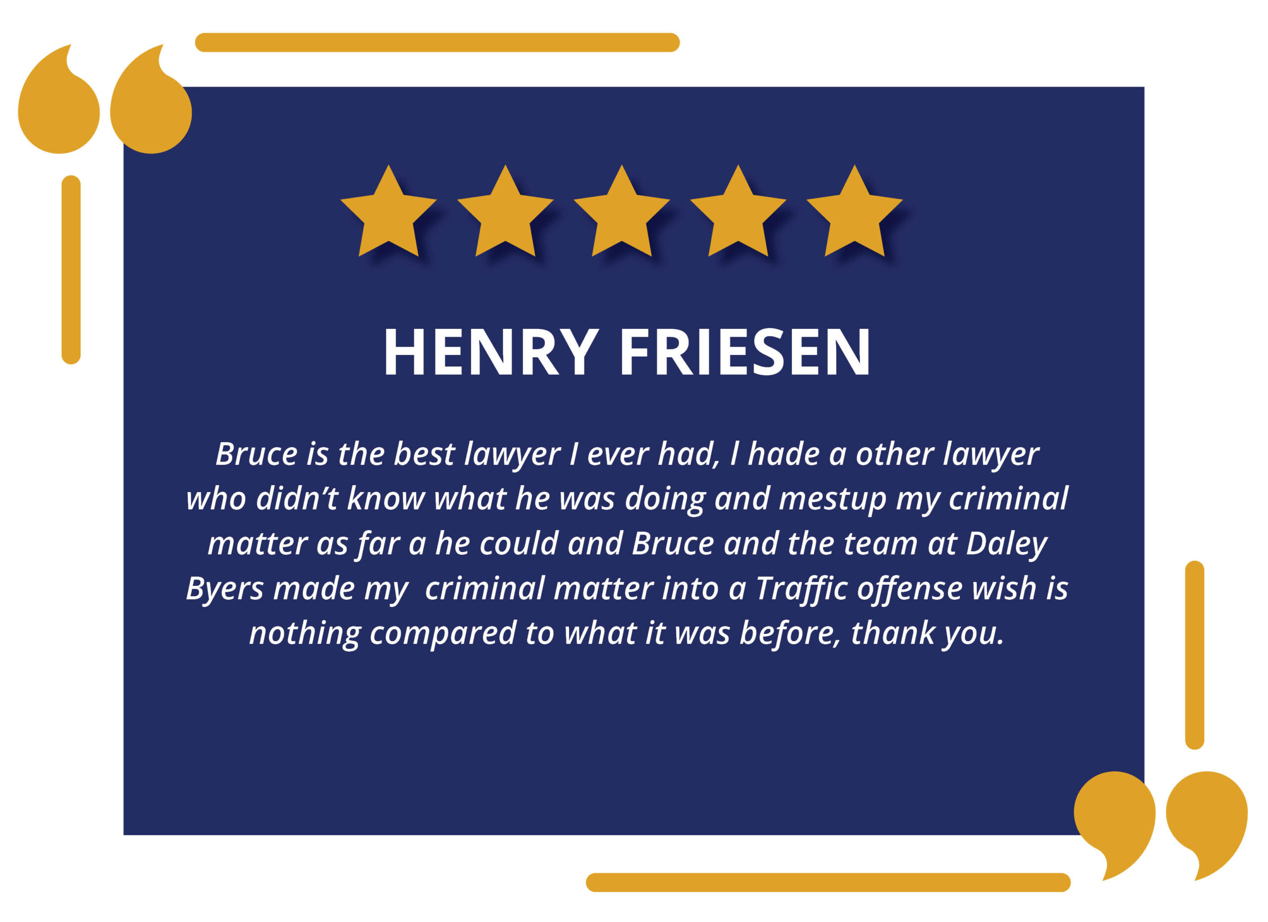 Henry Friesen review